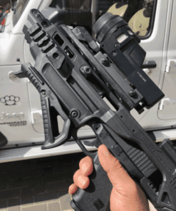 Alternative view of ערכת הסבה כידון (™Kidon) לאקדח סמית (Smith & Wesson) עם כת מתקפלת