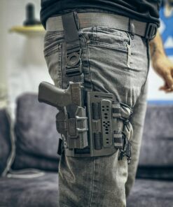 Alternative view of נרתיק ירך חיצוני לאקדח SIG P365 - עם נעילה (Level 2) חברת FAB