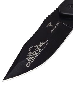 סכין שטח מבית TAKUMITAK עם חריטה של חטיבת גולני