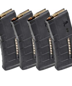 חבילה של ארבע מחסניות פולימריות סופרות לM16 ו-M4 קליבר 5.56 מבית MAGPUL