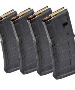 חבילה של ארבע מחסניות פולימריות לM16 ו-M4 קליבר 5.56 מבית MAGPUL