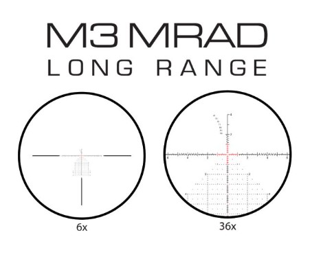 כוונת צלפים לטווחים רחוקים Mepro MVO™ 6-36X56 FFP M3, MRAD מבית Meprolight – תמונה 2
